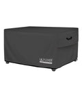 Waterproof Rectangular Gas Fire Pit Table Cover 42x24 inch, Black