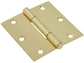 By Door Hinge, 3-1/2in, 3 Count, Brass