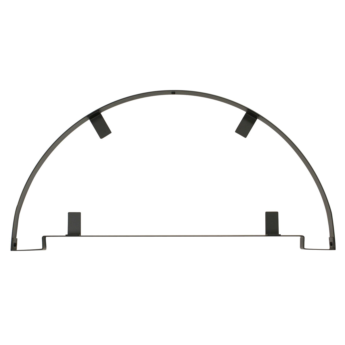 Wall-Mounted Pot Rack, Black