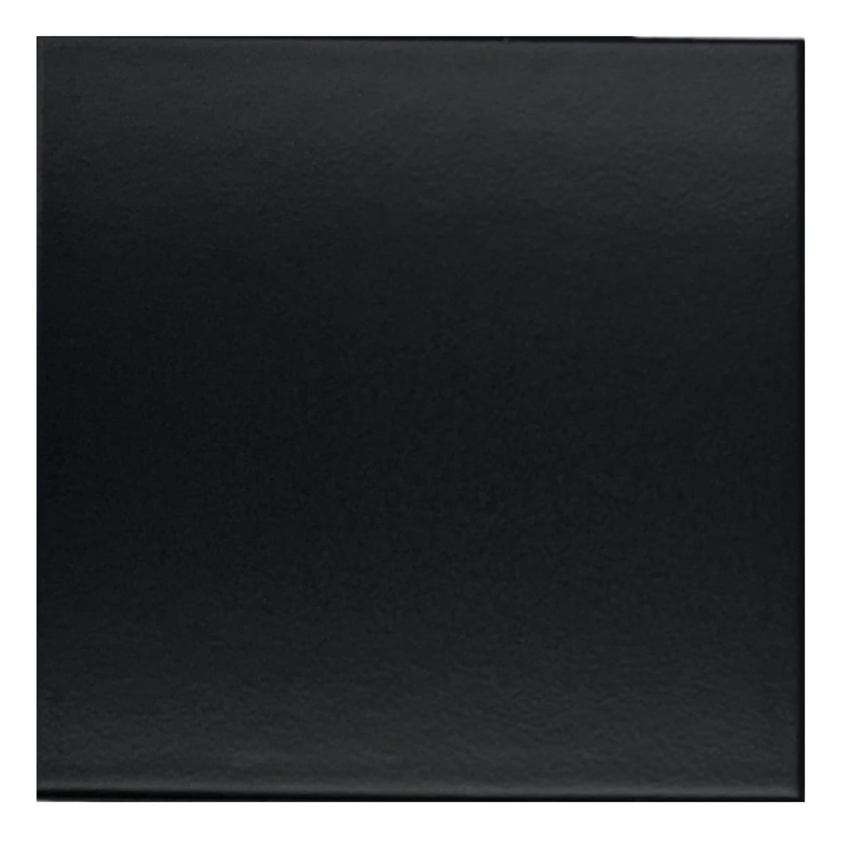 12x12 Black Glazed Porcelain Floor & Wall Tile, Exact Size 11-7/8 in., Shower, Kitchen Backsplash, Entryway (1 Piece