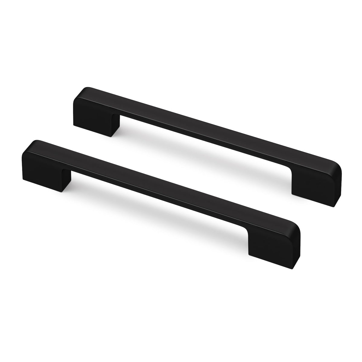 Black Cabinet Handles 6-5/16" Matte Black Cabinet Pulls 10 Pack