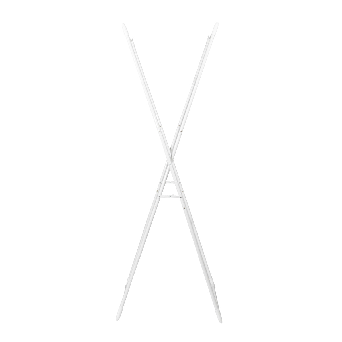 Valet Folding Clothes Rack, Strong Metal X-Frame, Chic Design, Great for Guest and Dressing Rooms, Portable and Easy