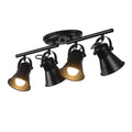 Track Lighting Kit, Directional Ceiling Light, Industrial Black Kitchen Track Lighting Fixtures Ceiling .