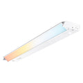 LED Swivel Under Cabinet Lighting, Hardwired or Plug-in Installation, 32 Inch, 18W, 5CCT Color Selectable