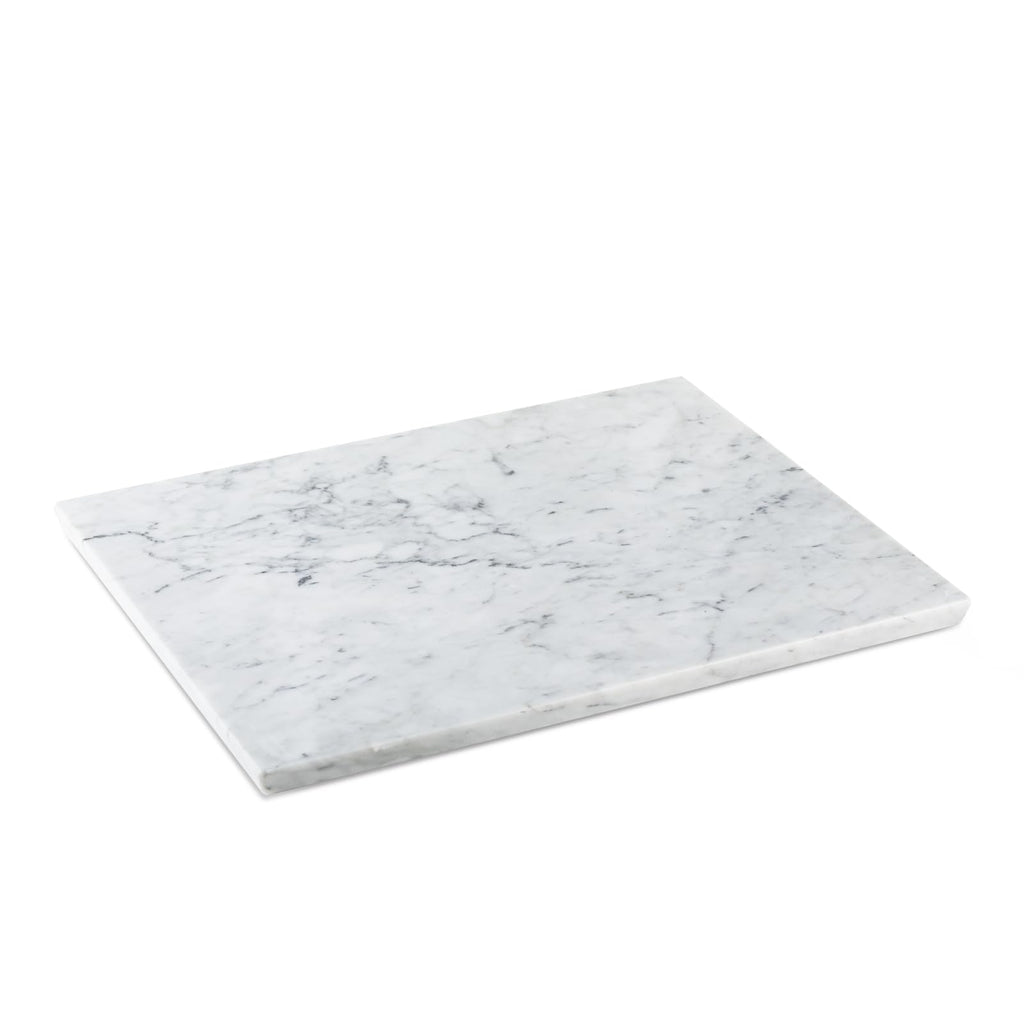 Italian Carrara Marble Cutting Board, 16x20inch Extra Large Hand Crafted Marble Slab for Cheese, Charcuterie, Pastry