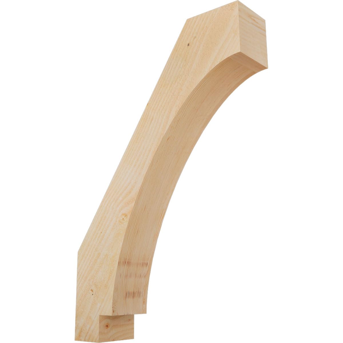 6"W x 24"D x 36"H Imperial Rough Sawn Knee Brace, Douglas Fir