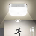 Rechargeable Motion Sensor Closet Light, 500LM Wireless Ceiling Light White