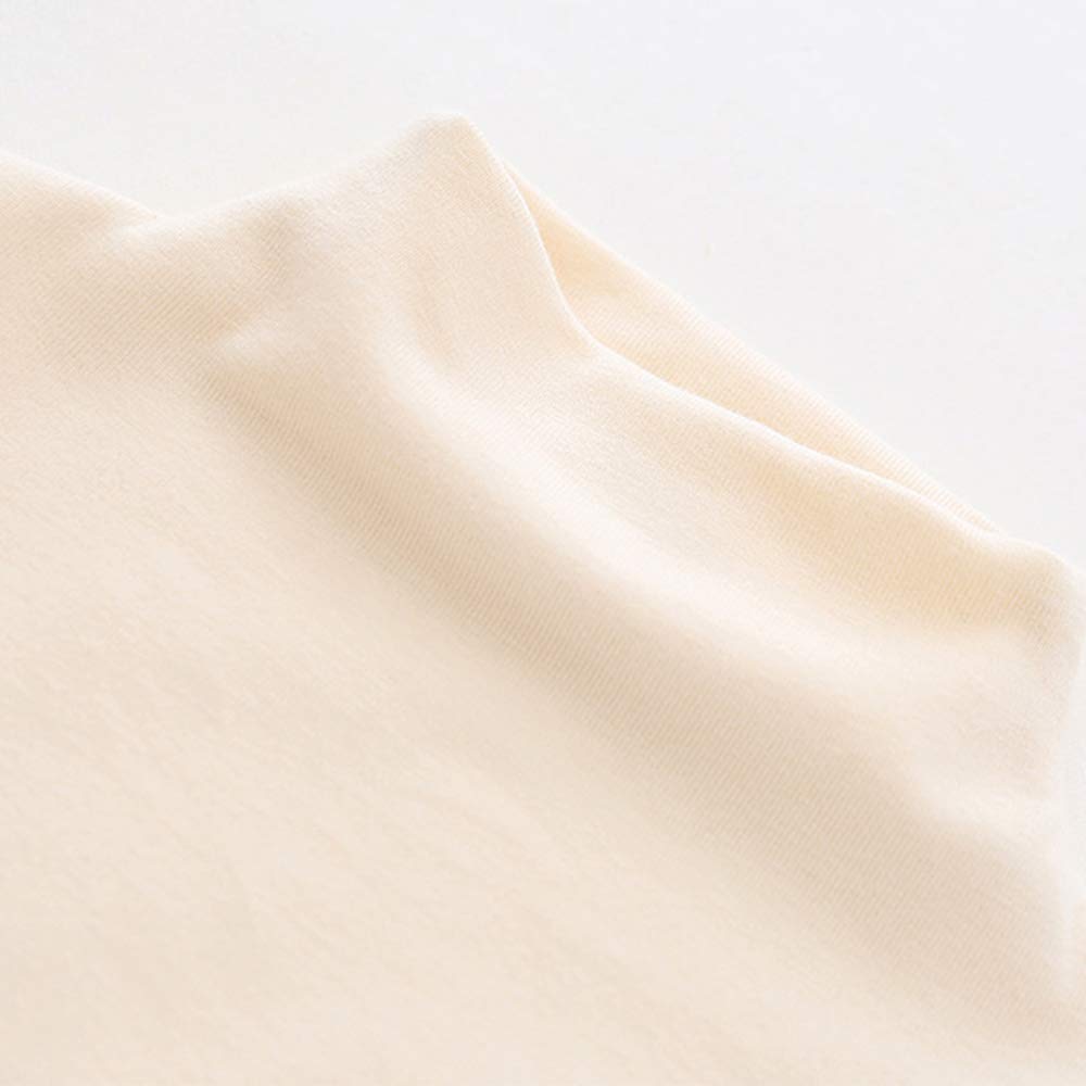 Toddler Boys Girls Turtleneck Long Sleeve Shirt Baby Mock Neck Winter Top