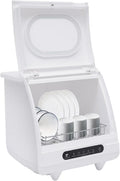 Countertop Dishwasher, 800W 110V Mini Dishwasher Low Noise Portable Dish Washer With 5intelligent Washing Functions