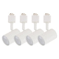 Amped Collection LED 10W 808 Lumens Track Head 5-CCT Selectable in White for H Track, Standard 3-Wire Track System
