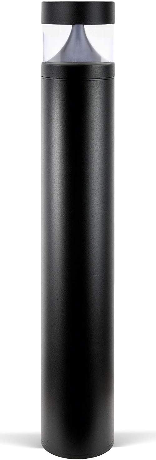 Bollard Light 39", 120-277V, 20W, 3CCT 3000-5000 Kelvin, Flat