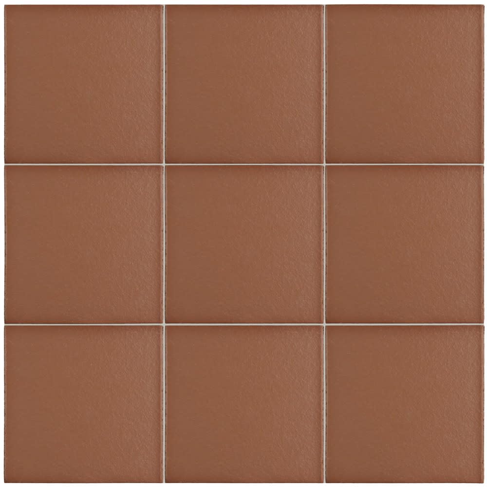 Quarry Red 5-7/8" x 5-7/8" Ceramic Quarry Floor and Wall Tile