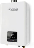 Natural Gas Tankless Water Heater Indoor, HeatRova 4.3 GPM 102, 000 BTU, Instant Hot Water, Constant Temperature