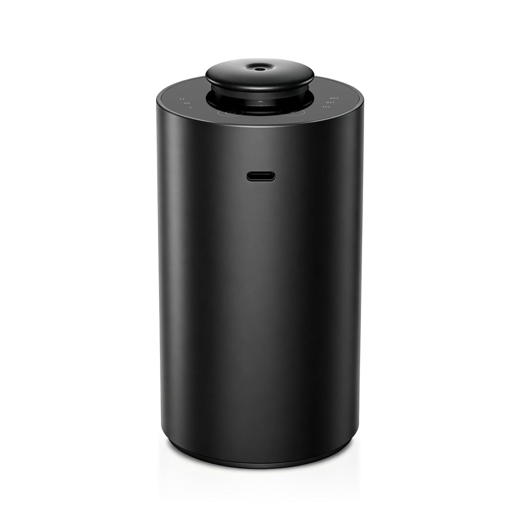 ANX Waterless Diffuser for Essential Oil, Room, Black