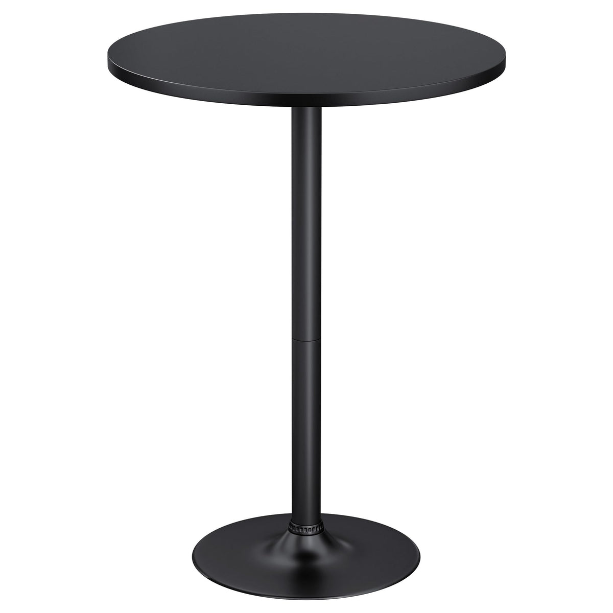 Bistro Pub Table Round Bar Height Cocktail Table Bar, Round Bar Tables for Party, Dining Room, Living Room and