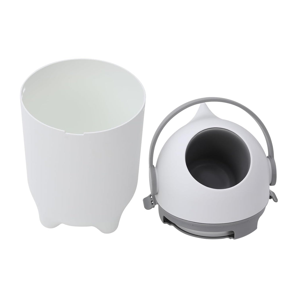 Diaper Pail Airtight Odor Lock 3.96 Gal Nursery Trash Can Holds 16 Diapers Easy Clean