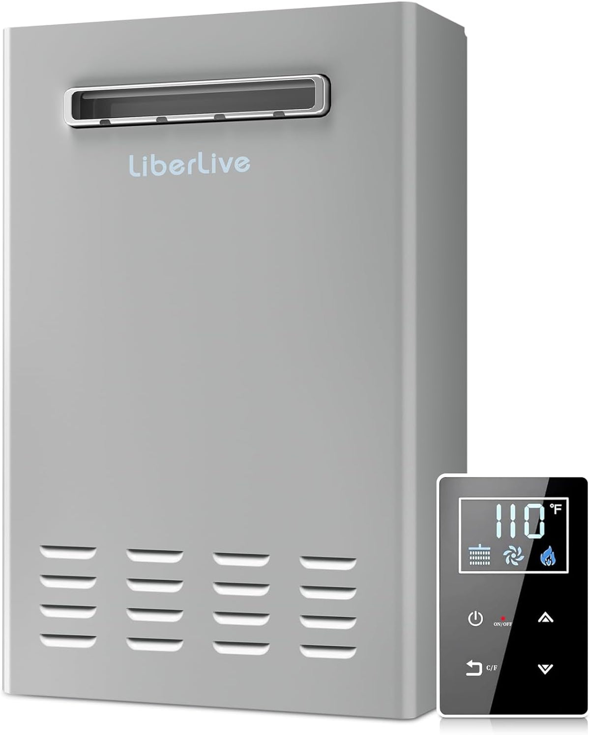 Natural Gas Tankless Water Heater, Outdoor Installation