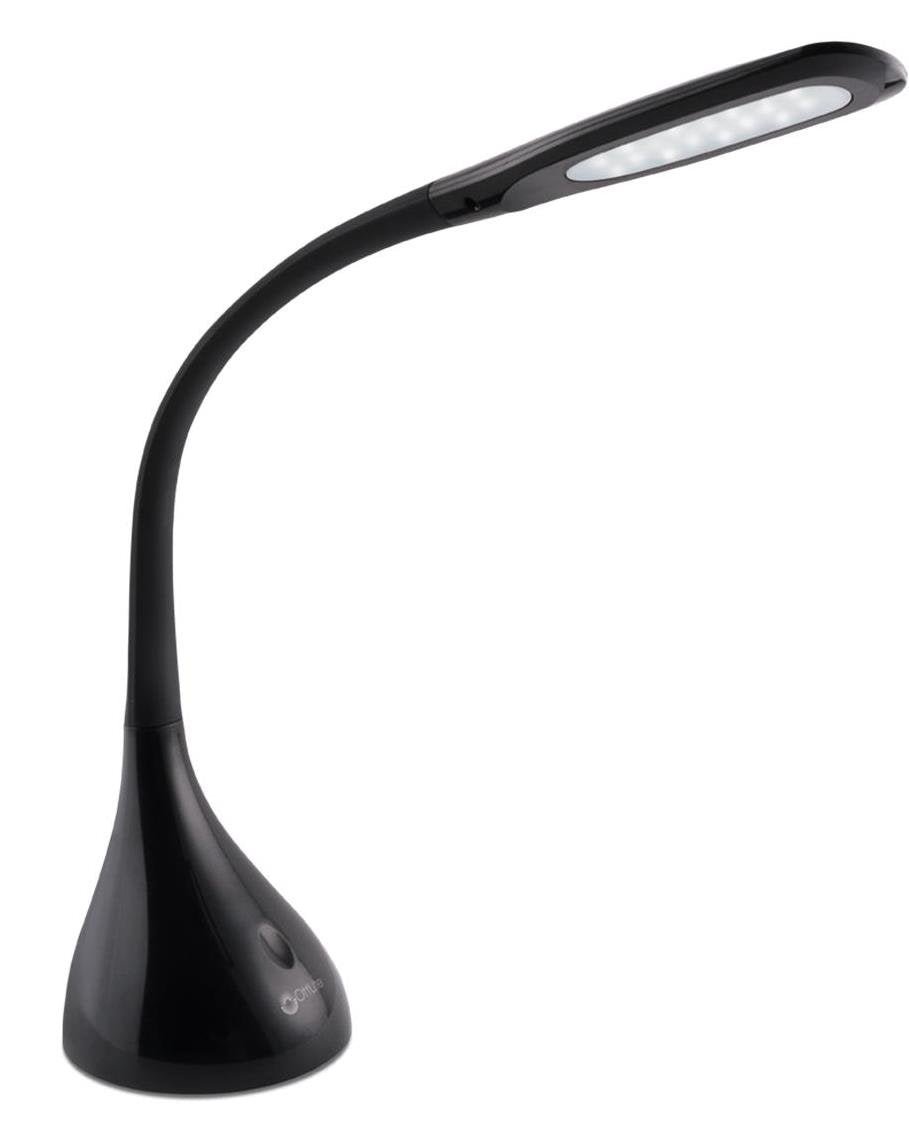 Creative Curves LED Desk Lamp, Black