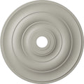 Jefferson Ceiling Medallion, 26 1/2"OD x 3 5/8"ID x 1 1/2"P (Fits Canopies up to 5"), Hand-Painted Brass