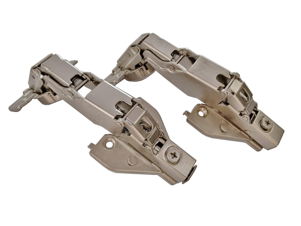 165 Degree Soft Close Cabinet Hinges 2 Pack, Face Frame Lazy Susan Corner Cabinet Hinges for Cabinet Frame to Door