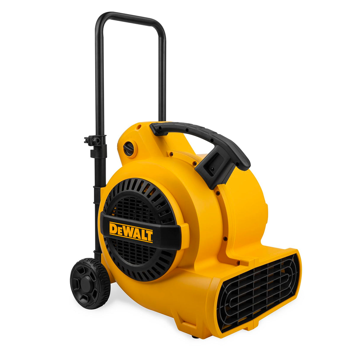 3/4 HP Air Mover, 3 Speed MAX 1800 CFM Floor Fan, Portable Utility Blower Fan, DXAM-2818 Yellow