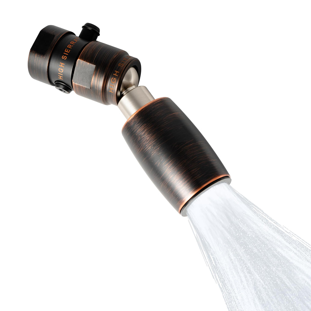 Sierra - CLASSICTM Solid Lead-Free Metal 1.5 GPM Award Winning. Ultra Low Flow Shower Head with Trickle Valve.