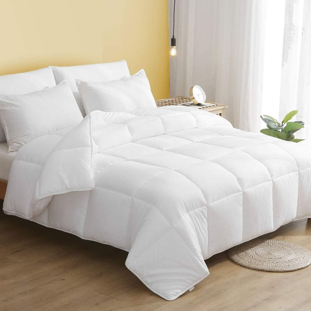 100% Cotton All-Season Weight Down Alternative Comforter