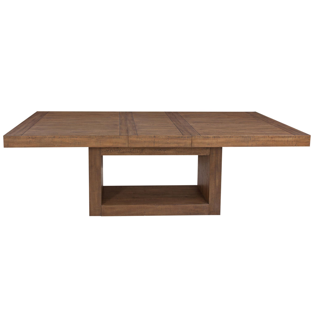 Garland Dining 7pc Table Set, Included One 70-Inch Rectangular Dining Table with 18-Inch Leaf Extension and