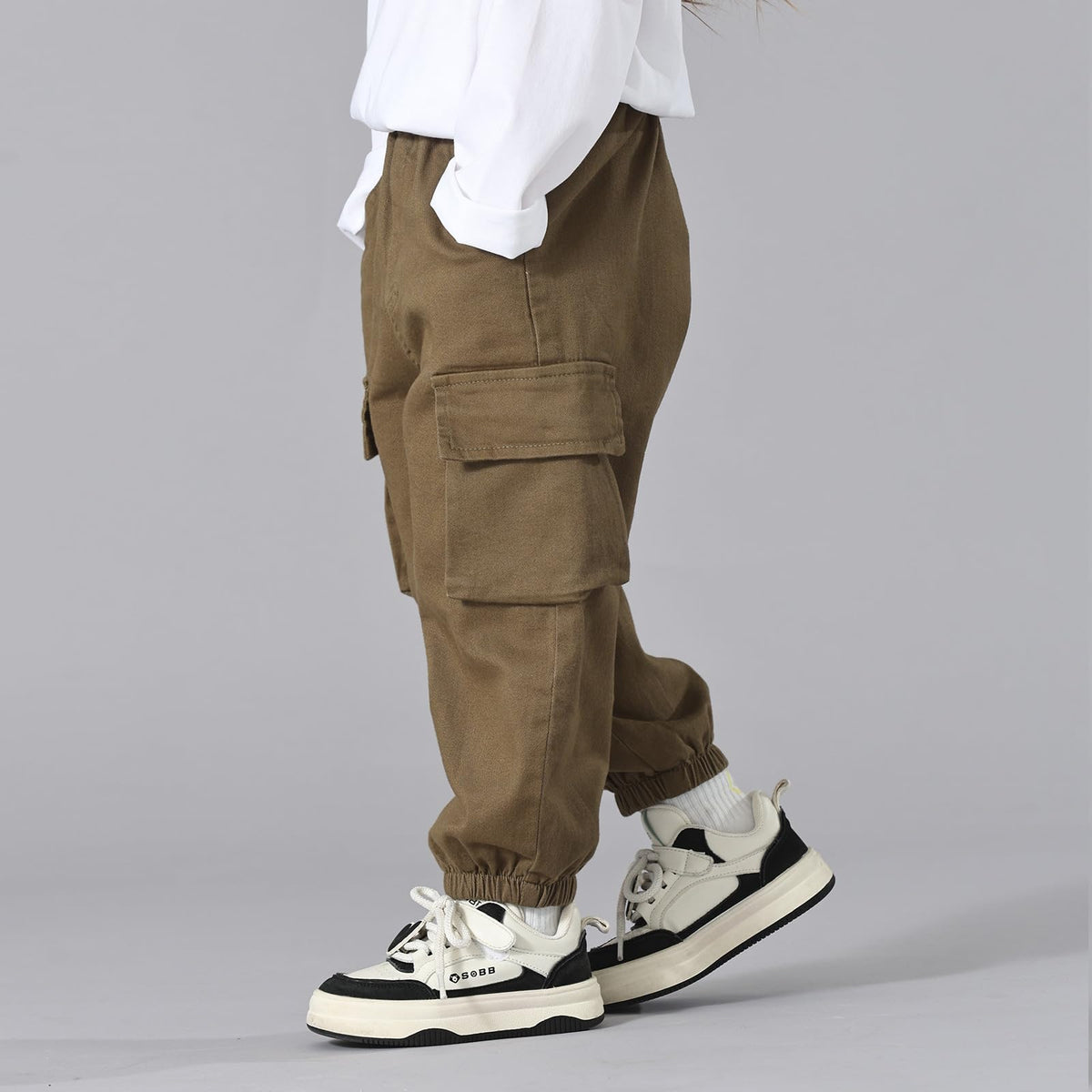 Toddler Pants Girls&Boys,Stretch Twill Chino Toddler Pants Olive Green