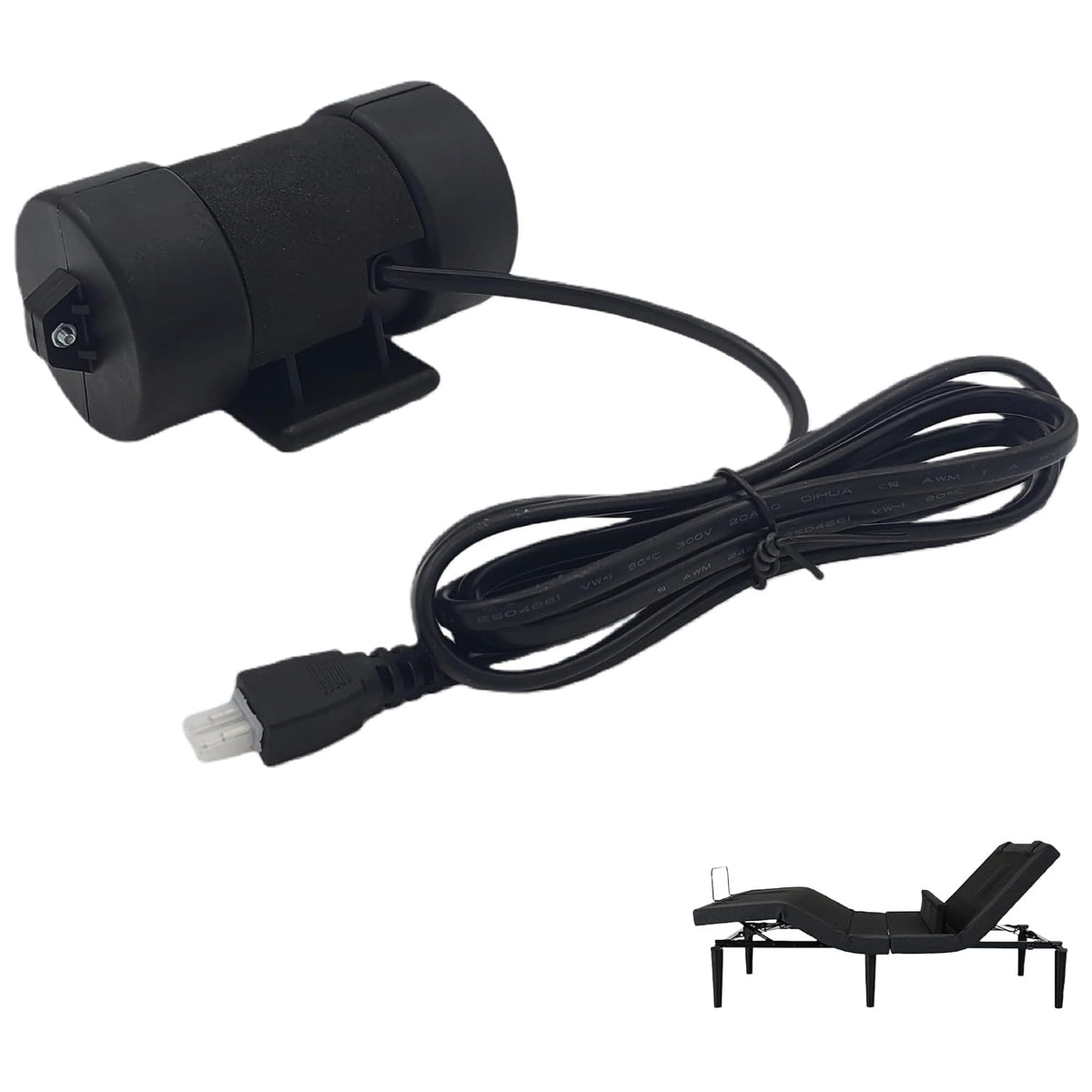 ZYT-36S-42 Adjustable Bed Massage Motor Replacement for Head & Foot Areas - 24V, 2500 RPM, Easy Installation, Fits