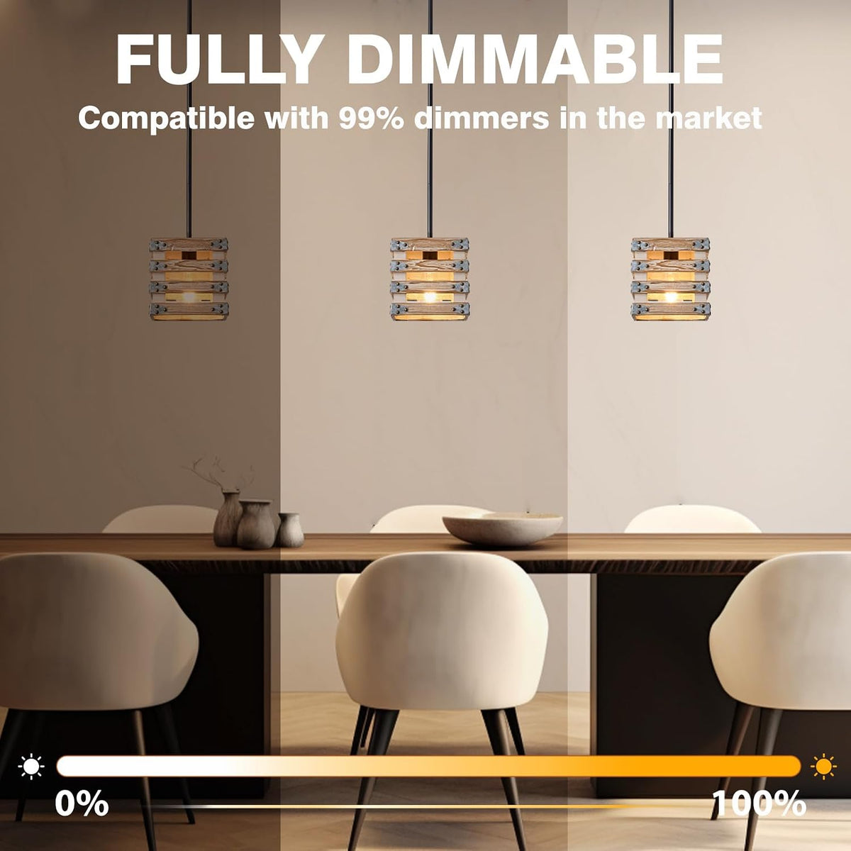LED Light Bulbs Dimmable Vintage Edison Bulb, E26 LED Bulb 60W Equivalent 800 Lumens, Neutral White 4000K, ST58