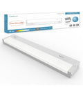 LED Under Cabinet Lighting Hardwired or Plug in, 18 Inch 9W, Dimmable 5 Color 2700K/3000K/3500K/4000K/5000K, Linkable