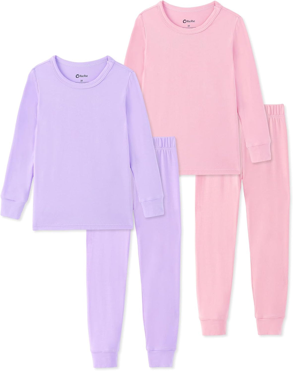 Bamboo Viscose Toddler Pajama Sets, piece PJs for Baby Girls Boys