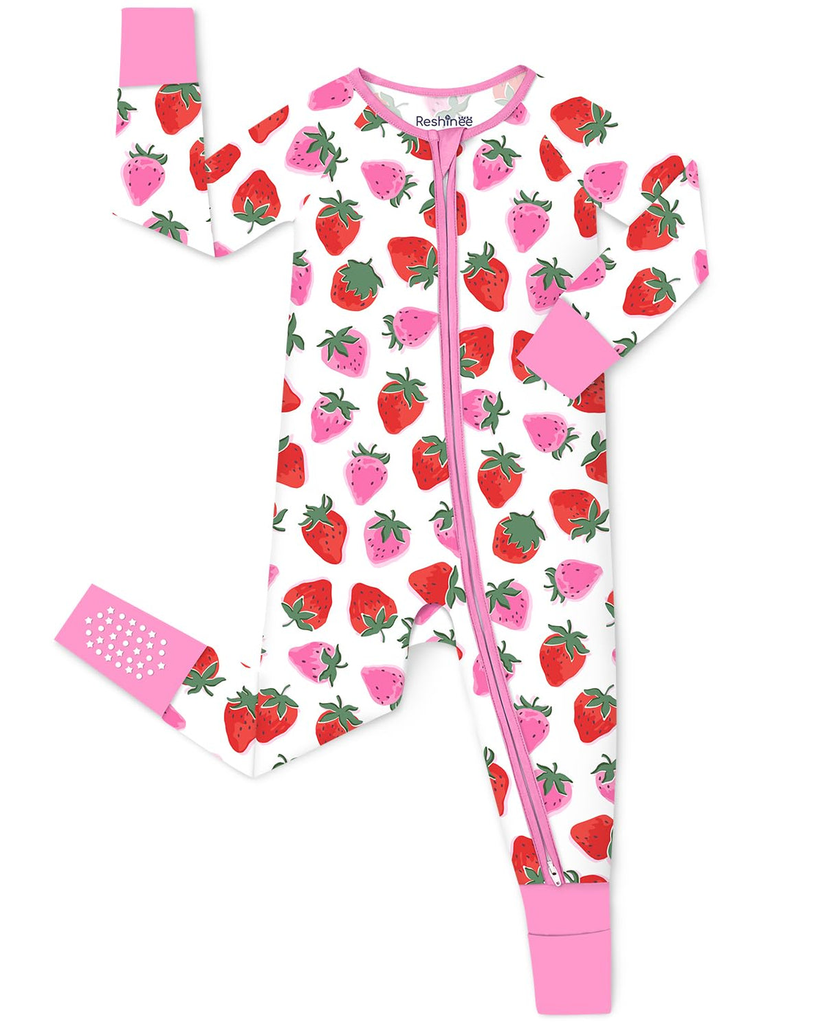 Bamboo Viscose Baby Footie Pajama, Zipper Pajamas for Baby Boys & Baby Girls