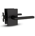 Glamor Privacy Door Lever Matte Black - Bedroom Bath Lock