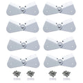 Gutter Downspout Flip-Up Hinge, Gutter Extension Hinge (8 Pack)