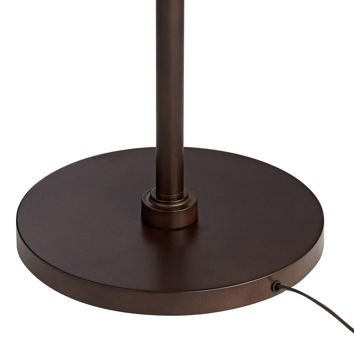 Inspired Arco Style 71 1/2" Tall Red Shade Bronze Downbridge Arc Floor Lamp