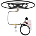 LP Propane Gas Fire Pit Burner Ring Installation Kit