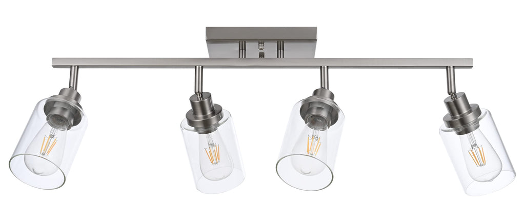 4 Light Track Lighting Kit 28.7 Inch Bathroom Vanity Light Fixtures