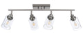 4 Light Track Lighting Kit 28.7 Inch Bathroom Vanity Light Fixtures