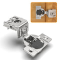 30 Pack 1-1/4" 4D Overlay Soft Close Concealed Hinges for Face Frame Door, Control Closing Speed, Smooth Slow Self