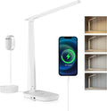 LED Desk Lamp, Eye-Caring Full Spectrum, USB Charging