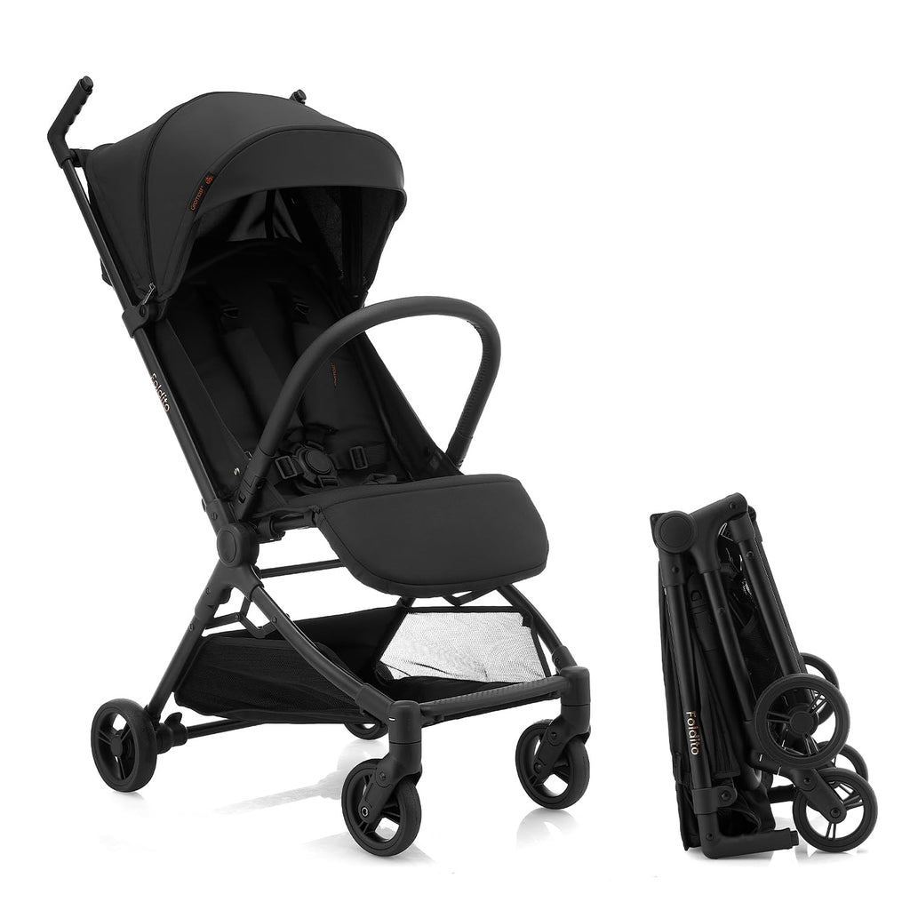 Travel Stroller for Airplane, Ultra Compact & Lightweight - Only 9.9 lbs, Portable Infant Toddler Baby Stroller