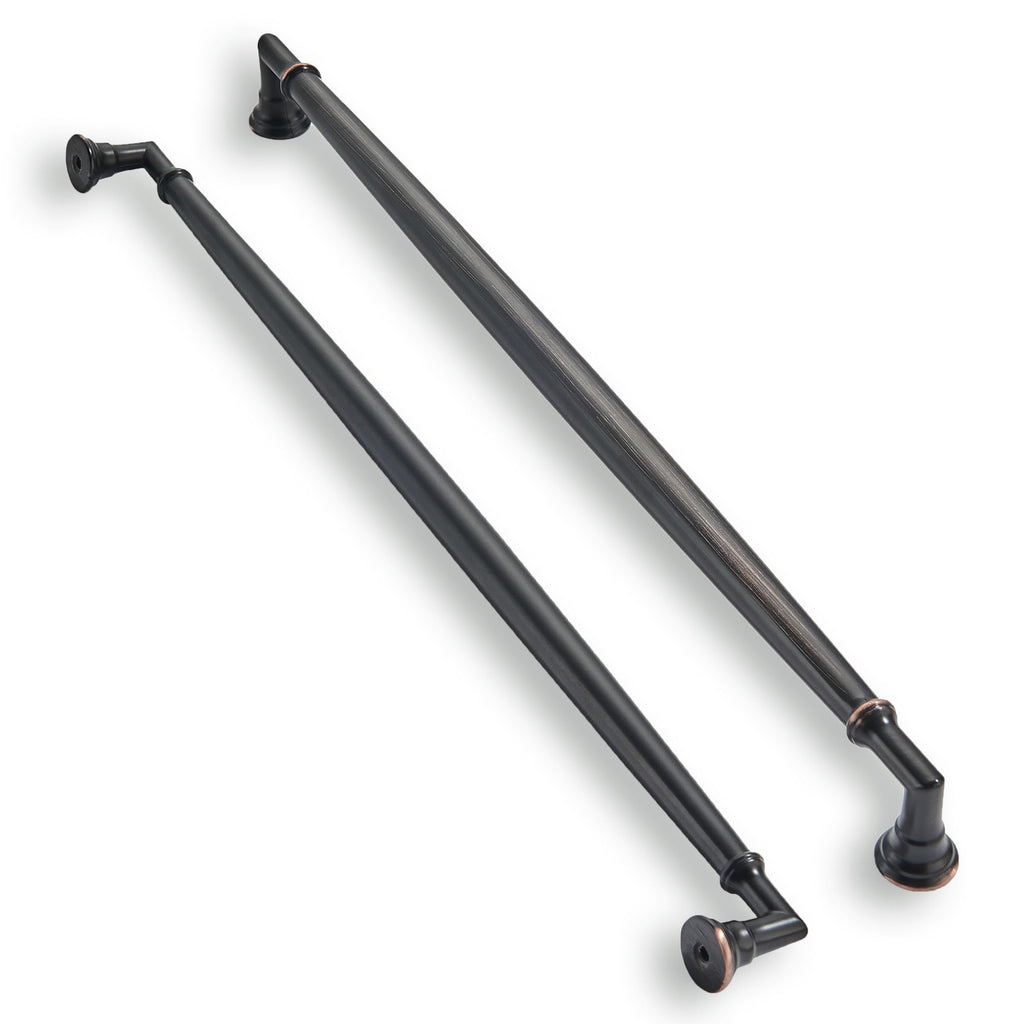 5 Pack 12 Inch Hole Center Oil Rubbed Bronze Cabinet pulls Solid Heavy Duty Cabinet Pull Cabinet Handles Kitchen