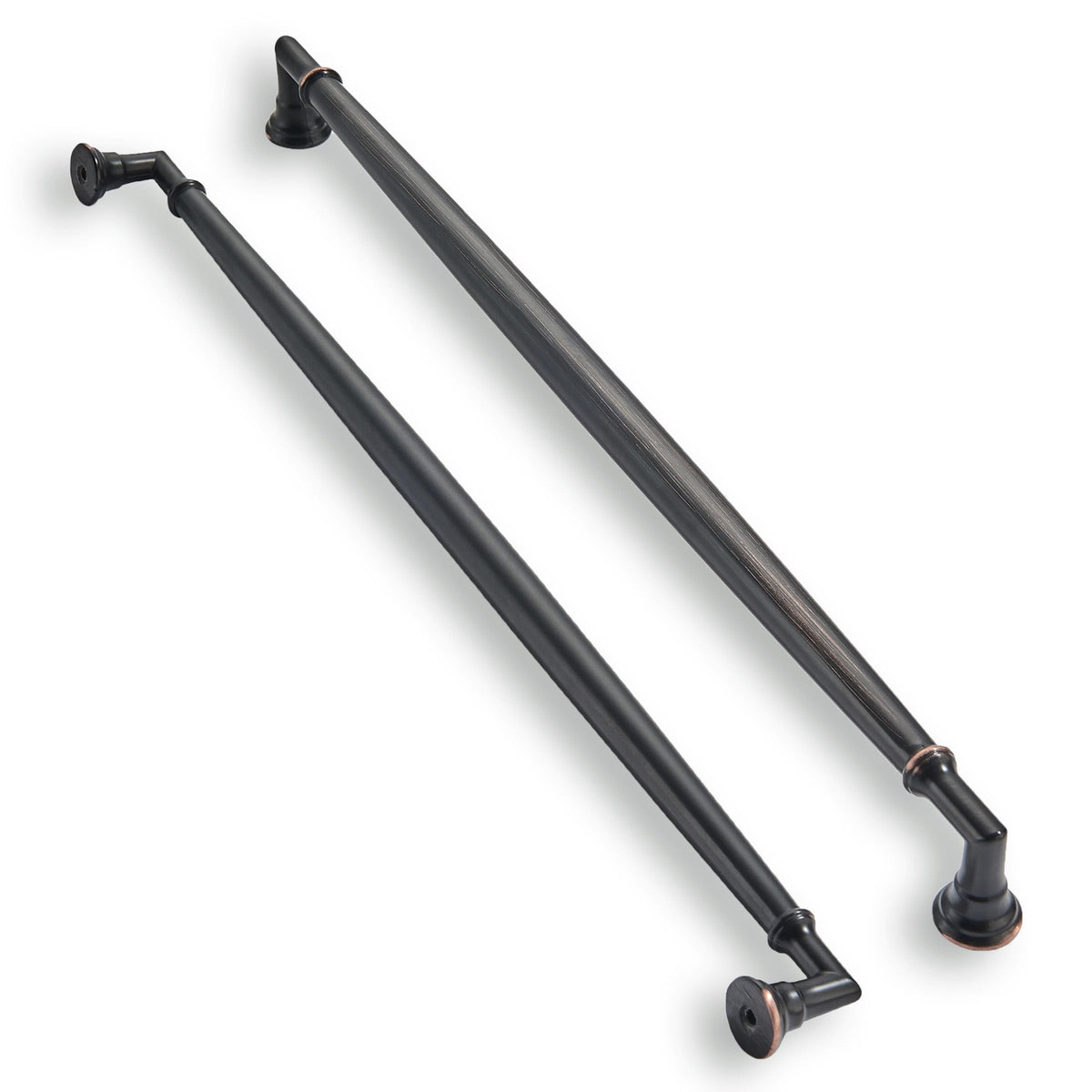 5 Pack 12 Inch Hole Center Oil Rubbed Bronze Cabinet pulls Solid Heavy Duty Cabinet Pull Cabinet Handles Kitchen