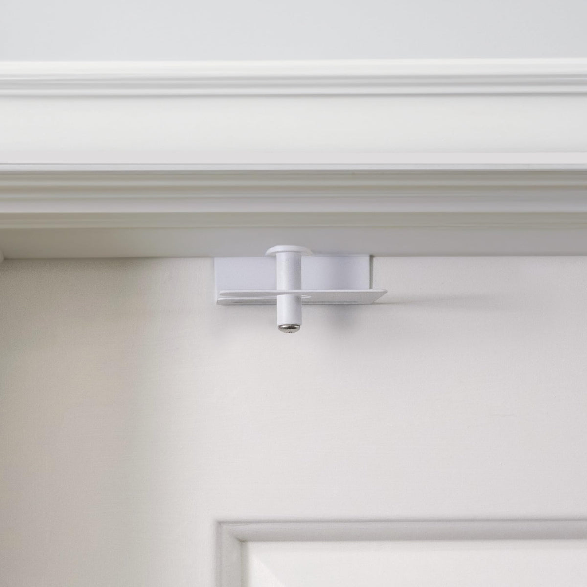 4 Pack - Child Safety Door Top Lock | Access Lock from Either Side of The Door | for Interior & Exterior Doors
