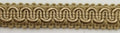 1/2" Scroll Braid Gimp w/Backing - 10 Continuous Yards - Many Color Options! (Beige)