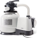 Krystal Clear 2,800 GPH Sand Filter Pump for Above Ground Pools | 26647EG - 14" Tank for Swimming Pools: 5,500 to