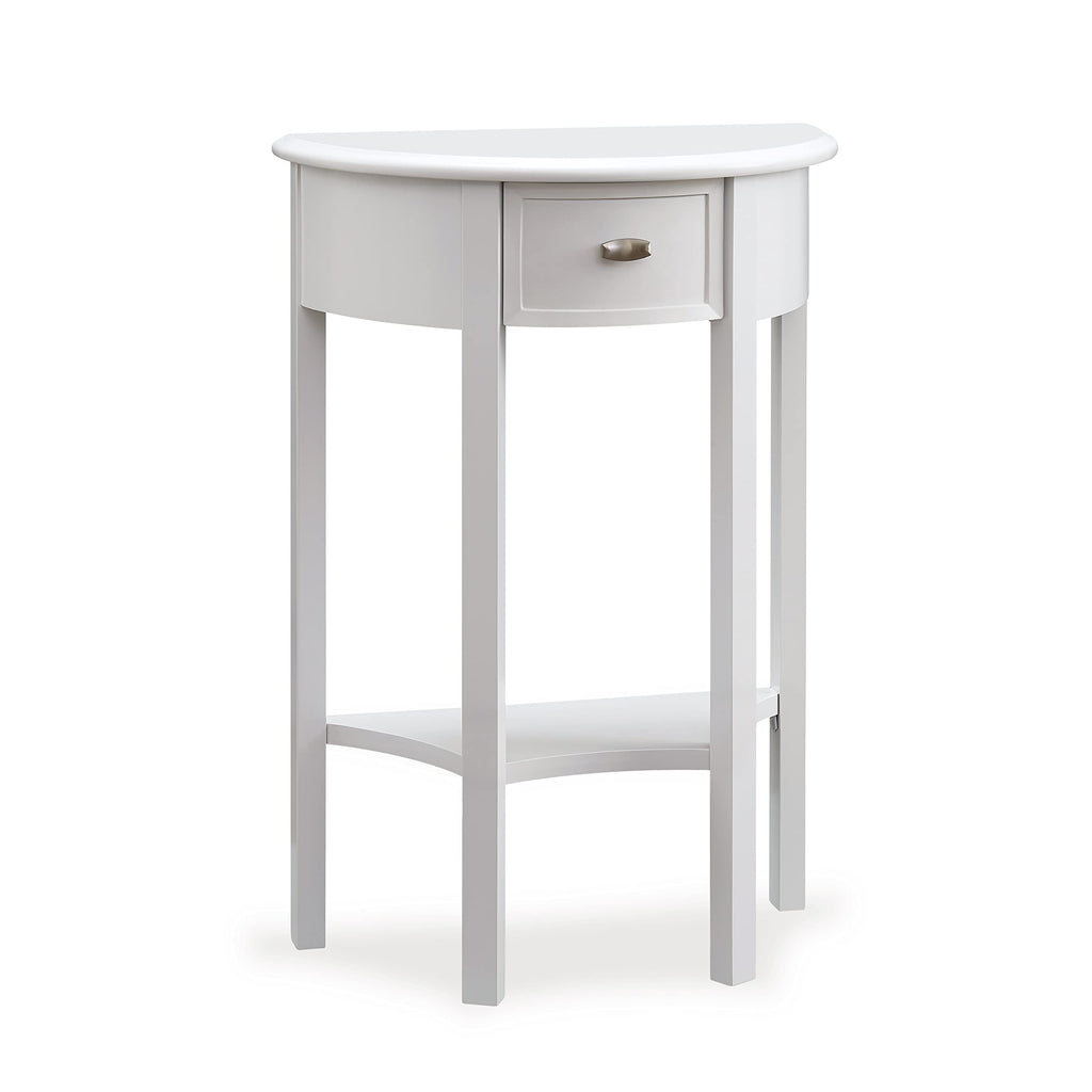 Seneca Console Table, 19", Cottage White