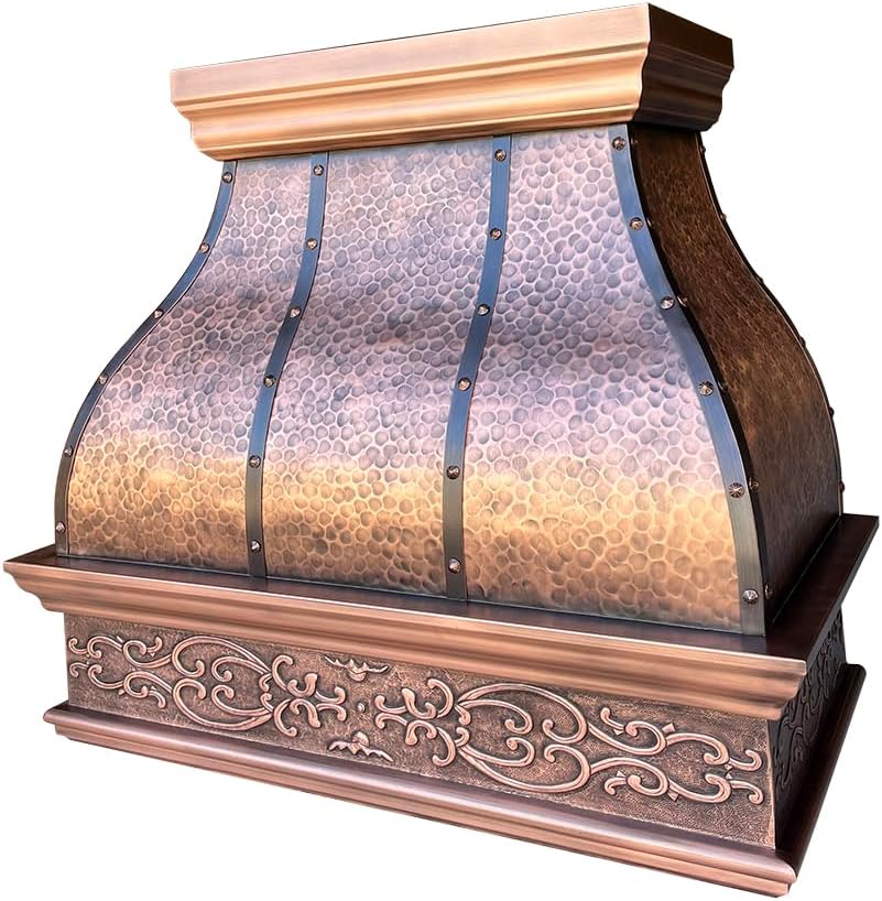 Copper Wall Mount Range Hood
